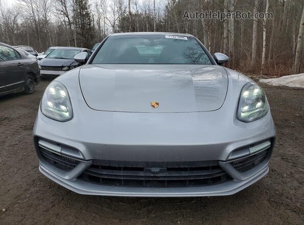 WP0AH2A79KL147049 2019 PORSCHE PANAMERA Серебряный Вид сзади