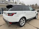 2019 Land Rover Range Rover Sport Hse Белый vin: SALWR2RV2KA423131