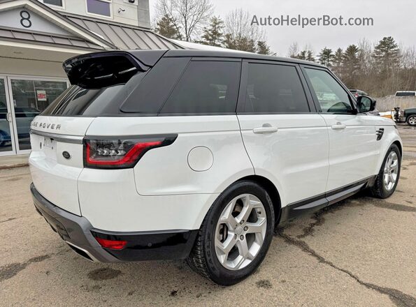 SALWR2RV2KA423131 2019 LAND ROVER RANGE Белый Вид спереди