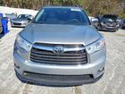 2016 Toyota Highlander Limited Platinum Серебряный vin: 5TDYKRFH7GS126751