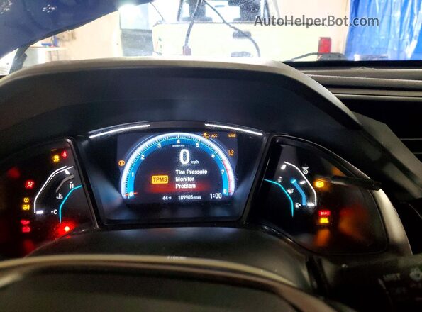 SHHFK7H87LU213314 2020 HONDA CIVIC Синий Вид задних сидений