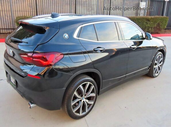 WBXYH9C04N5U28243 2022 BMW X2 Черный Передняя правая четверть