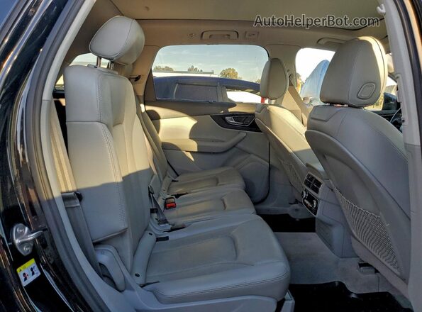 WA1LAAF75HD051626 2017 AUDI Q7 Черный Вид подкапотного пространства