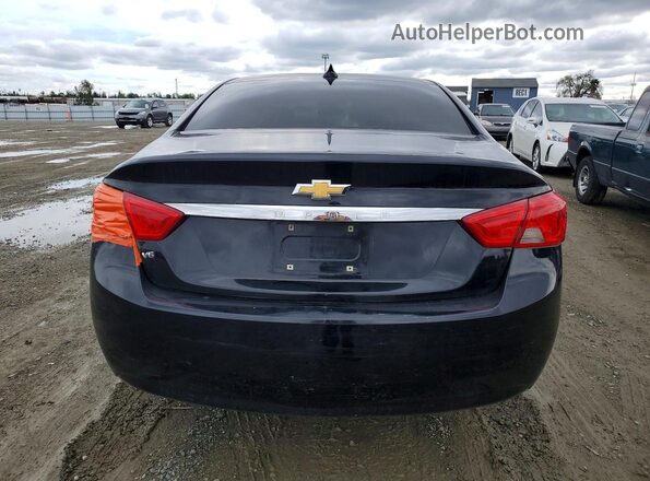 1G11X5S31KU138784 2019 CHEVROLET IMPALA Черный Вид сзади