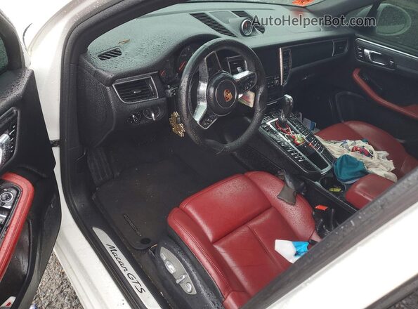 WP1AG2A57HLB51688 2017 PORSCHE MACAN Белый Вид щитка приборов