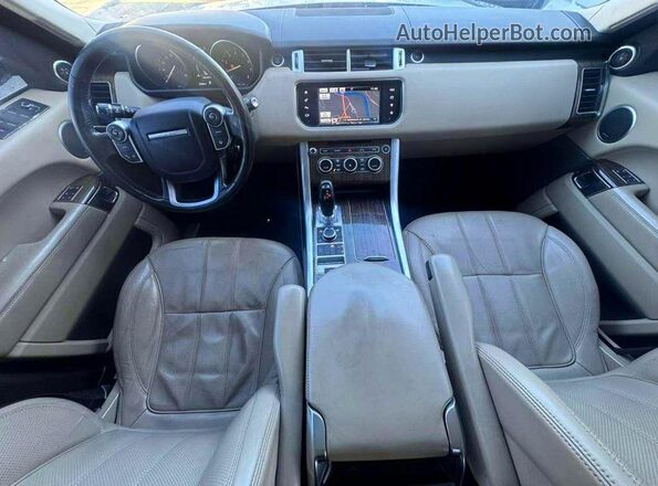 SALWR2VF4GA649550 2016 LAND ROVER RANGE Белый Вид задних сидений