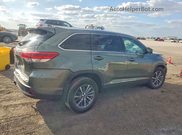 5TDJZRFH3KS702826 2019 TOYOTA HIGHLANDER Gray უკანა მარჯვენა