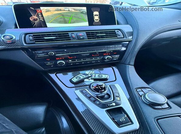 WBS6E9C56GG437177 2016 BMW M6 Белый Вид салона спереди