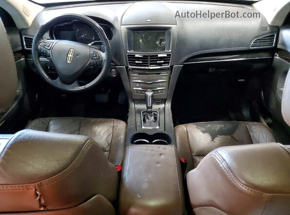 2LMHJ5AT9GBL02501 2016 LINCOLN MKT White Widok zestawu wskaźników