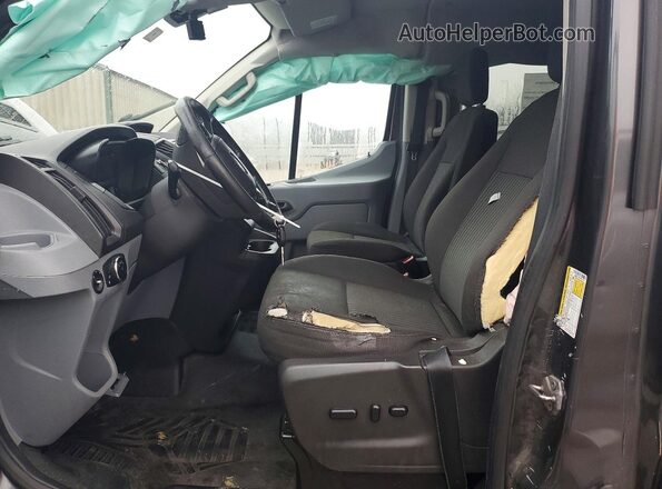 1FMZK1YM4GKB17587 2016 FORD TRANSIT Серый Вид салона спереди