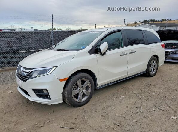 5FNRL6H79JB104119 2018 HONDA ODYSSEY White Vista tres cuartos delantera izquierda