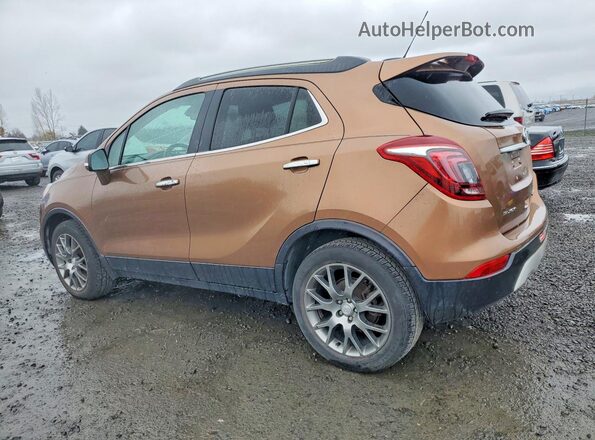 KL4CJ1SB3HB144568 2017 BUICK ENCORE Коричневый Задняя правая четверть