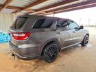 2016 Dodge Durango R Gray vin: 1C4SDJCT8GC416802