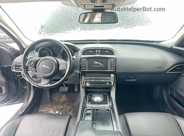 SAJAJ4FX3JCP38714 2018 JAGUAR XF Черный Вид задних сидений