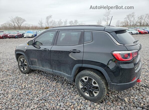 3C4NJDDB1HT624488 2017 JEEP COMPASS Black Trasero derecho