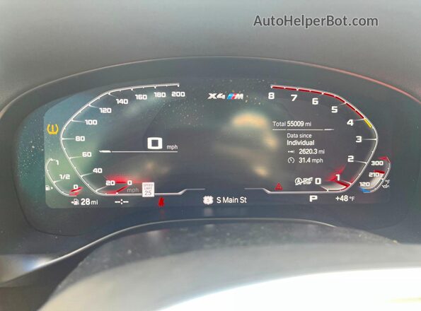 5YM23EC07N9K48359 2022 BMW X4 Белый Вид сзади