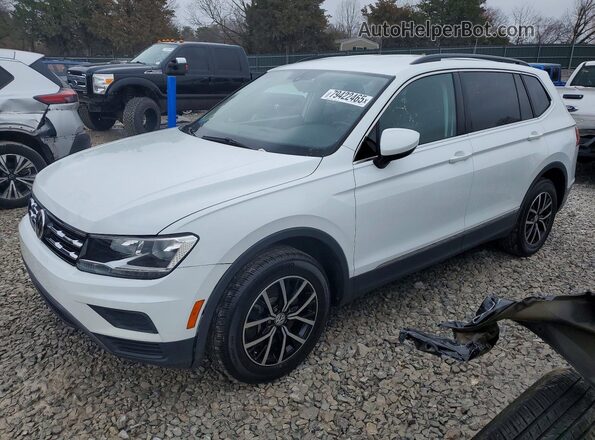 3VV2B7AX5MM079788 2021 VOLKSWAGEN TIGUAN Белый Задняя левая четверть