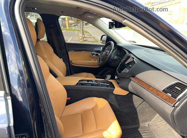 YV4A22PK2G1090674 2016 VOLVO XC90 Синий Вид сзади