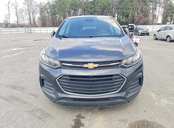 3GNCJKSB9KL197199 2019 CHEVROLET TRAX Серый Вид сзади