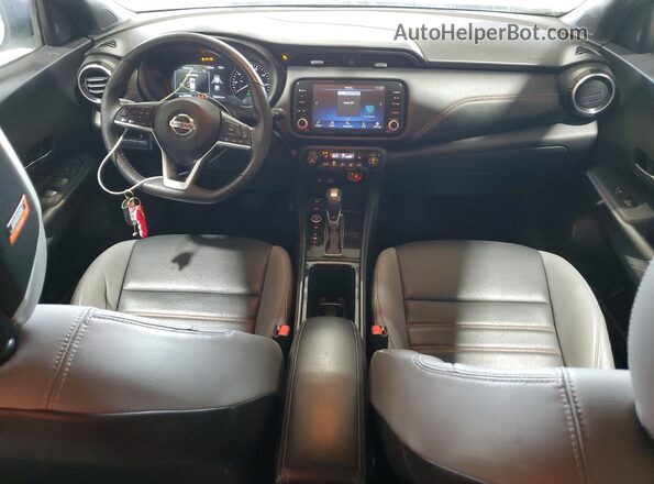 3N1CP5DV8ML473880 2021 NISSAN KICKS White Vista del salpicadero