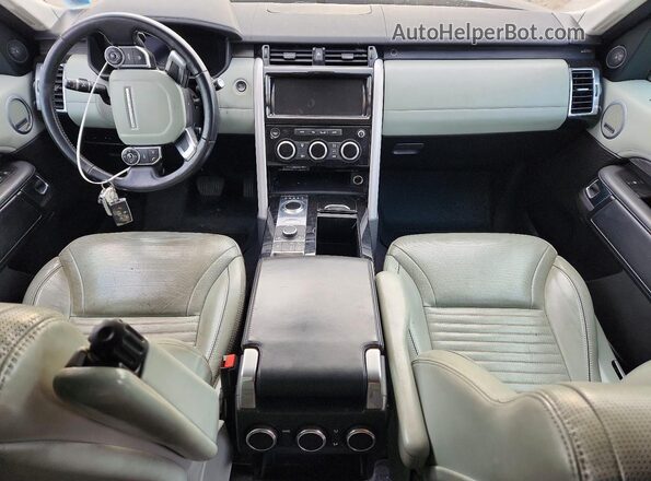 SALRT2RK0JA056085 2018 LAND ROVER DISCOVERY Blue Widok zestawu wskaźników