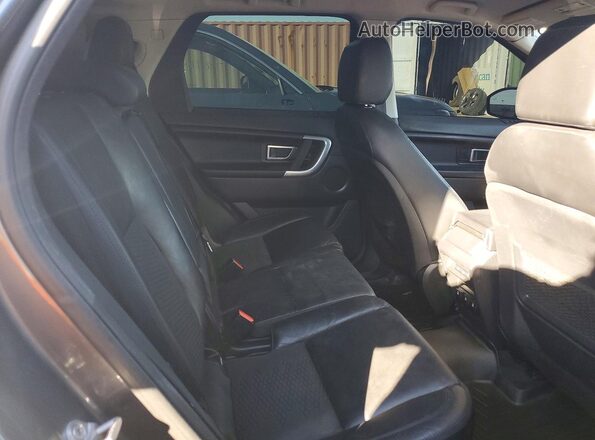 SALCP2RXXJH740767 2018 LAND ROVER DISCOVERY Gray Widok wnętrza z tyłu