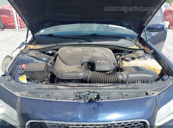 2C3CCAAG3HH625834 2017 CHRYSLER 300 Синий Вид сзади