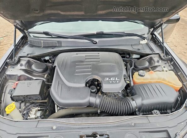 2C3CCAAG3KH654502 2019 CHRYSLER 300 Серый Вид задней части салона