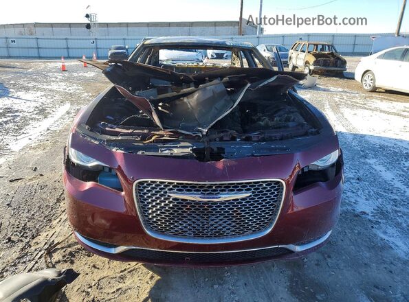 2C3CCAAG4KH501465 2019 CHRYSLER 300 Burgundy Դիմացի տեսք