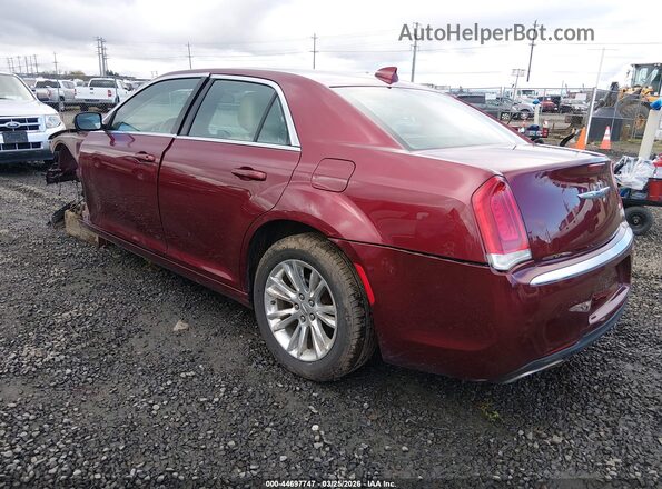 2C3CCAAG7JH209114 2018 CHRYSLER 300 Бордовый Задняя левая четверть
