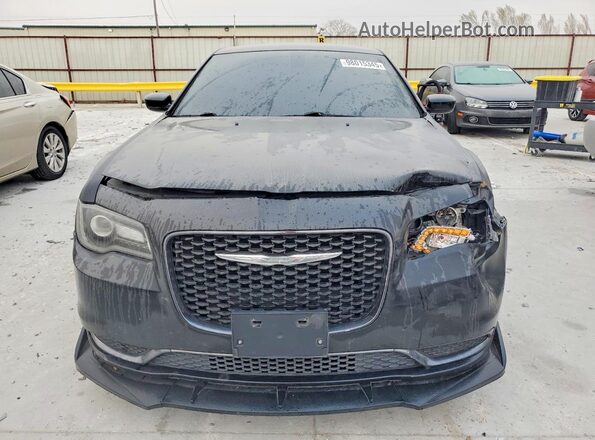 2C3CCAAGXJH208233 2018 CHRYSLER 300 Черный Вид спереди