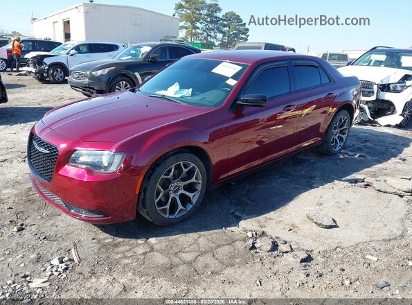 2C3CCAAGXJH308980 2018 CHRYSLER 300 Красный Передняя левая четверть
