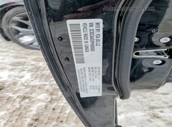 2C3CCAAGXPH605000 2023 CHRYSLER 300 Black Вид підкапотного простору