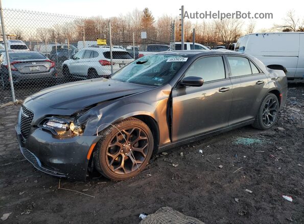 2C3CCABG1KH628656 2019 CHRYSLER 300 Gray Front left