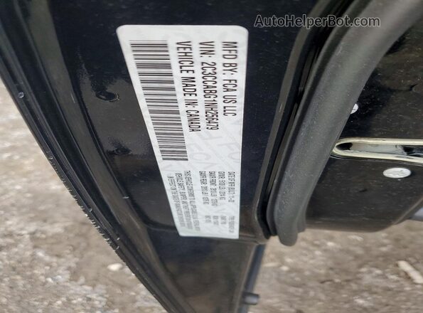 2C3CCABG1NH256479 2022 CHRYSLER 300 Black Engine compartment view