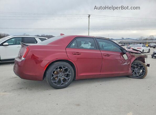 2C3CCABG3KH589701 2019 CHRYSLER 300 Темно-бордовый Задняя правая четверть