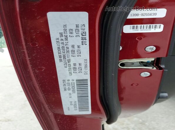 2C3CCABG3KH589701 2019 CHRYSLER 300 Темно-бордовый Вид подкапотного пространства
