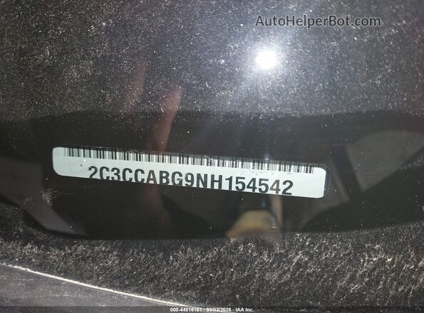 2C3CCABG9NH154542 2022 CHRYSLER 300 Black Engine compartment view
