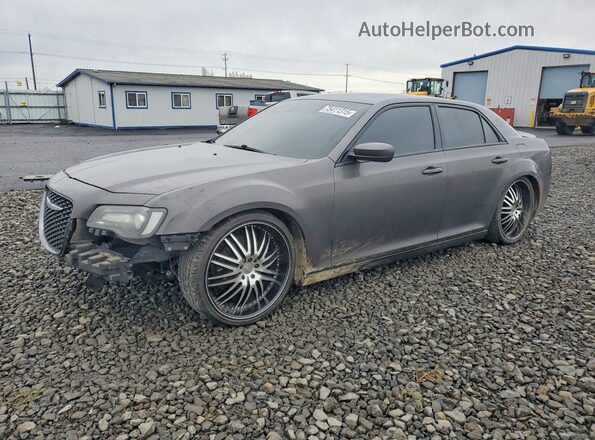 2C3CCABGXKH539622 2019 CHRYSLER 300 Gray Առջևի ձախ երեք քառորդ տեսարան