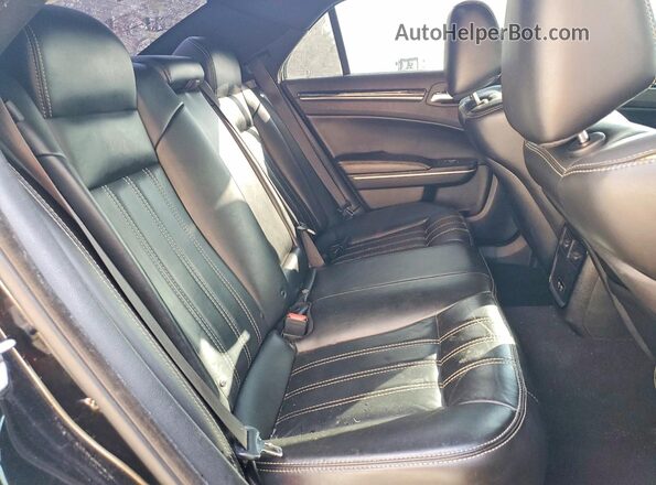 2C3CCABT5KH601280 2019 CHRYSLER 300 Black Հետևի նստատեղերի տեսք