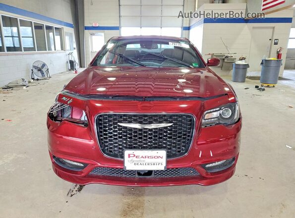 2C3CCABT6KH581038 2019 CHRYSLER 300 Красный Вид спереди