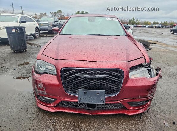 2C3CCADG6NH251713 2022 CHRYSLER 300 Burgundy Vista frontal