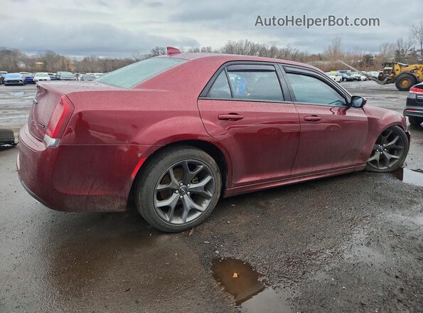 2C3CCADG6NH251713 2022 CHRYSLER 300 Burgundy Trasero derecho