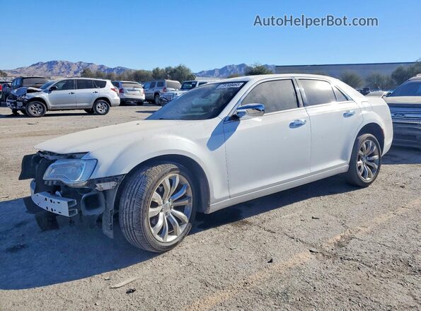 2C3CCAEG3KH697859 2019 CHRYSLER 300 Белый Передняя левая четверть