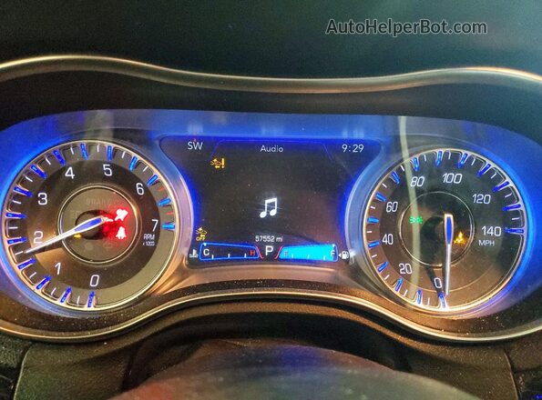 2C3CCAGG4KH517530 2019 CHRYSLER 300 Серый Вид щитка приборов