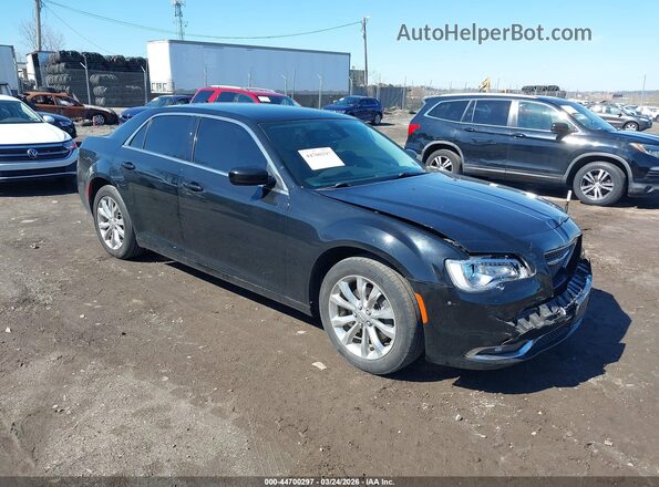 2C3CCARG1JH226740 2018 CHRYSLER 300 Черный Передняя правая четверть