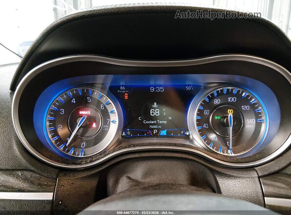 2C3CCARGXHH607755 2017 CHRYSLER 300 Серый Вид задних сидений