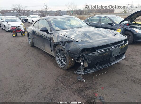 2C3CDBCK0SR543260 2025 DODGE CHARGER Черный Передняя правая четверть