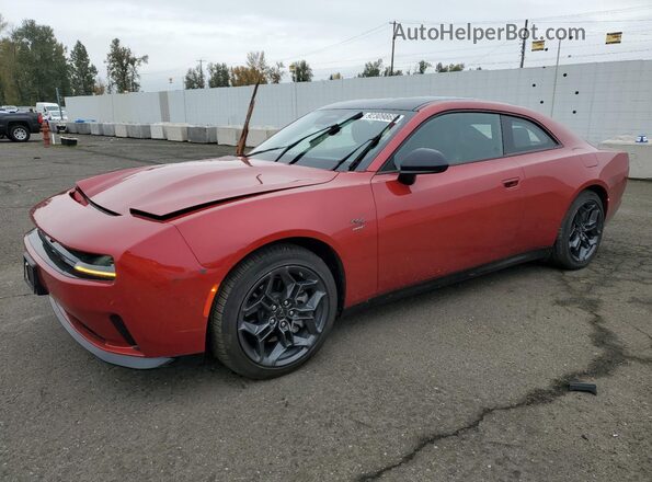 2C3CDBCK0SR543968 2025 DODGE CHARGER Красный Передняя левая четверть