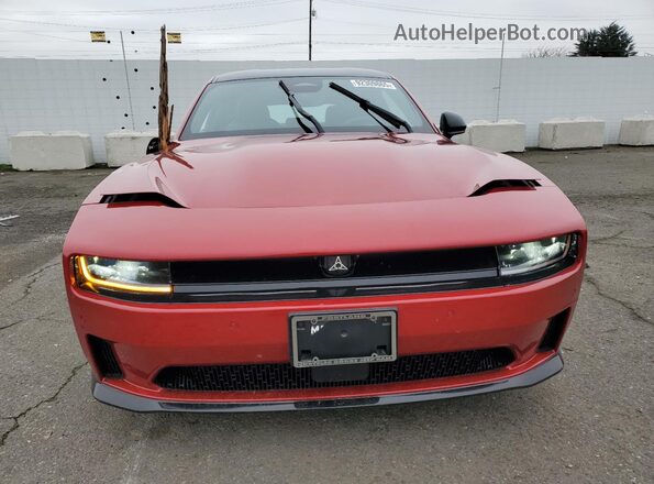 2C3CDBCK0SR543968 2025 DODGE CHARGER Красный Вид спереди